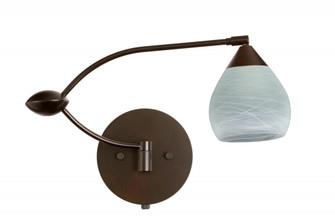 Besa Wall Tay Tay Bronze Cocoon 1x50W Halogen Gy6.35 (127|1WU-560560-BR)