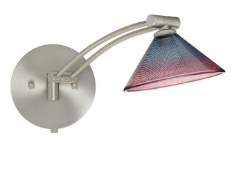 Besa Wall Kona Satin Nickel Bi-Color 1x50W Halogen Gy6.35 (127|1WW-117691-SN)