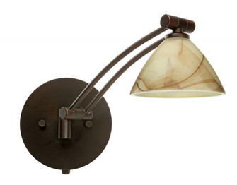 Besa Wall Domi Bronze Mocha 1x50W Halogen Gy6.35 (127|1WW-174383-BR)
