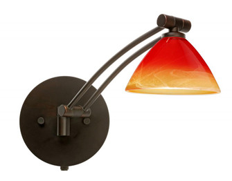 Besa Wall Domi Bronze Solare 1x50W Halogen Gy6.35 (127|1WW-1743SL-BR)