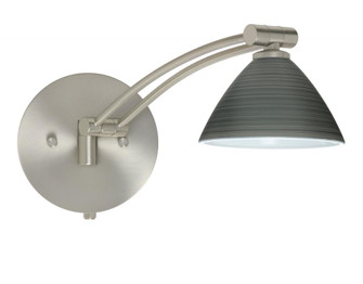 Besa Wall Domi Satin Nickel Titan 1x50W Halogen Gy6.35 (127|1WW-1743TN-SN)