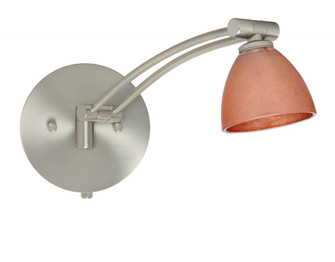 Besa Wall Divi Satin Nickel Copper Foil 1x50W Mr16 (127|1WW-1758CF-SN)