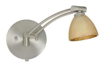 Besa Wall Divi Satin Nickel Gold Foil 1x50W Mr16 (127|1WW-1758GF-SN)