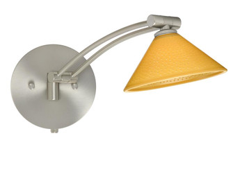 Besa Wall Kona Satin Nickel Mango Starpoint 1x50W Halogen Gy6.35 (127|1WW-282490-SN)