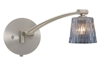 Besa Wall Nico 3 Satin Nickel Clear Stone 1x50W Halogen Gy6.35 (127|1WW-514500-SN)