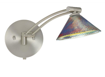 Besa Wall Swirl Satin Nickel Dicro Swirl 1x50W Halogen Gy6.35 (127|1WW-550493-SN)