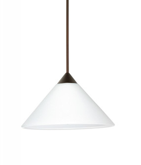 Besa Pendant Kona Bronze White 1x50W MAX GY6.35 Base (127|1XT-117607-BR)