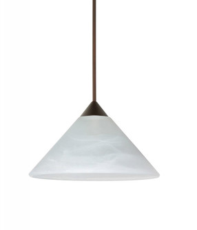 Besa Pendant Kona Bronze Marble 1x50W MAX GY6.35 Base (127|1XT-117652-BR)