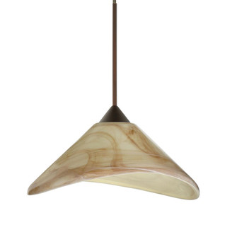 Besa Pendant Hoppi Bronze Mocha 1x50W MAX GY6.35 Base (127|1XT-191383-BR)