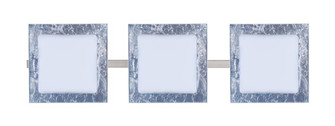 Besa Wall Alex Satin Nickel Opal/Silver Foil 3x50W G9 (127|3WS-7735SF-SN)