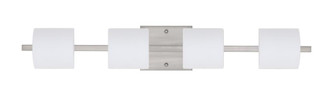 Besa Wall Paolo Satin Nickel Opal Matte 4x50W G9 (127|4WS-787307-SN)