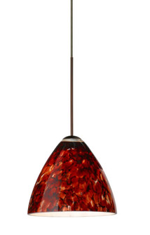 Besa Pendant Mia Bronze Garnet 1x50W Halogen (127|RXP-177941-BR)
