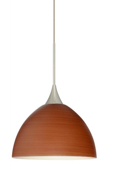 Besa Pendant Brella Satin Nickel Cherry 1x50W MAX GY6.35 Base (127|RXP-4679CH-SN)