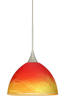 Besa Pendant Brella Satin Nickel Solare 1x50W MAX GY6.35 Base (127|XP-4679SL-SN)
