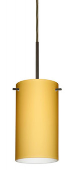 Besa Stilo 7 Pendant Bronze Vanilla Matte 1x50W Candelabra (127|1BT-4404VM-BR)