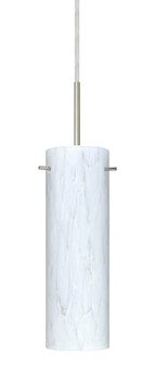 Besa Copa Pendant Satin Nickel Carrera 1x50W Candelabra (127|1BT-493019-SN)