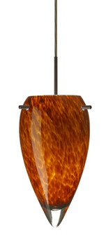 Besa Juli Pendant Bronze Amber Cloud 1x100W Medium Base (127|1JT-412518-BR)