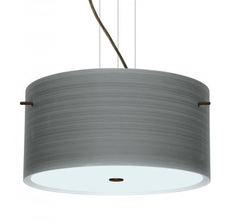 Besa Pendant Tamburo 16 Bronze Titan 3x100W Medium Base (127|1KV-4008TN-BR)