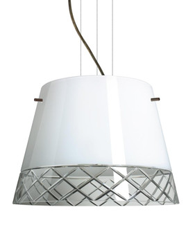 Besa Pendant Amelia 15 Bronze White/Hand-Cut 3x100W A19 (127|1KV-4340WC-BR)