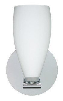 Besa Wall Karli Polished Nickel Opal Matte 1x40W G9 (127|1SX-719807-PN)