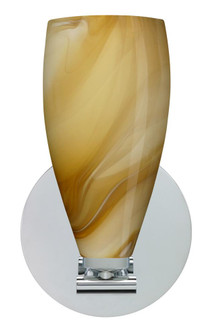 Besa Wall Karli Polished Nickel Honey 1x40W G9 (127|1SX-7198HN-PN)