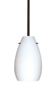 Besa Pera 9 Stem Pendant Bronze Opal Matte 1x100W Medium Base (127|1TT-412607-BR)
