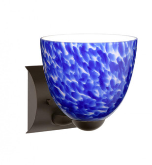 Besa Wall Sasha Bronze Blue Cloud 1x75W Medium Base (127|1WZ-757286-BR)