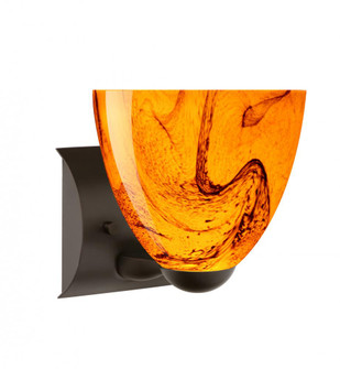 Besa Wall Sasha Bronze Habanero 1x75W Medium Base (127|1WZ-7572HB-BR)