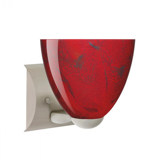 Besa Wall Sasha II Satin Nickel Magma 1x75W A19 (127|1WZ-7572MA-SN)
