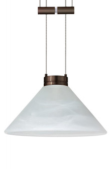 Besa Pendant Kona Bronze Marble 1x50W Halogen (127|1XA-117652-BR)