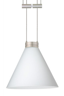 Besa Pendant Kani Satin Nickel Opal Matte 1x50W Halogen (127|1XA-512107-SN)