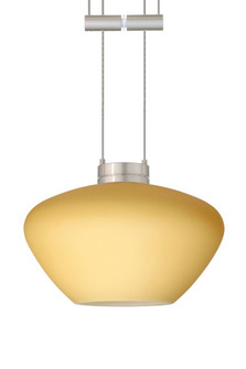 Besa Pendant Peri Satin Nickel Vanilla Matte 1x50W Halogen (127|1XA-5410VM-SN)
