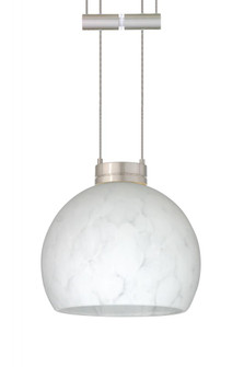 Besa Pendant Palla 5 Satin Nickel Carrera 1x50W Halogen (127|1XA-565819-SN)