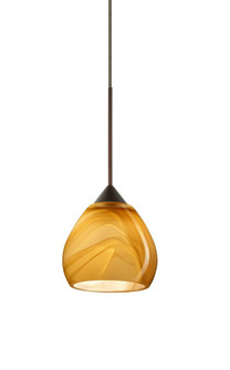 Besa Pendant Tay Tay Bronze Honey 1x50W Halogen (127|1XP-5605HN-BR)