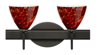 Besa Wall Mia Bronze Garnet 2x40W G9 (127|2SW-177941-BR)