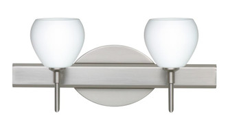 Besa Wall Tay Tay Satin Nickel Opal Matte 2x40W G9 (127|2SW-560507-SN)