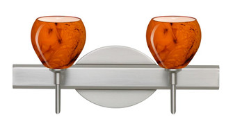 Besa Wall Tay Tay Satin Nickel Habanero 2x40W G9 (127|2SW-5605HB-SN)