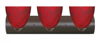 Besa Wall Sasha II Bronze Magma 3x75W A19 (127|3WZ-7572MA-BR)