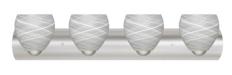Besa Wall Bolla Satin Nickel Cocoon 4x60W Medium Base (127|4WZ-412260-SN)
