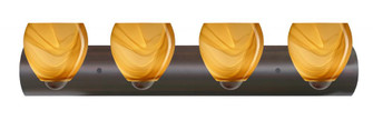 Besa Wall Bolla Bronze Honey 4x60W Medium Base (127|4WZ-4122HN-BR)