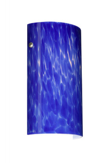 Besa Wall Tamburo Polished Nickel Blue Cloud 1x75W Medium Base (127|704286-PN)