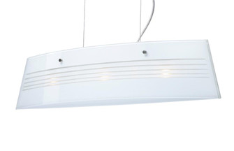 Besa Pendant Silhouette 28 Satin Nickel Opal Cut 3x40W G9 (127|LS3-445410-SN)