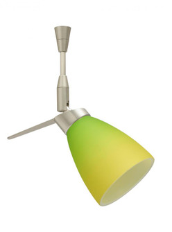 Besa Spotlight Andi Satin Nickel Bicolor Green/Yellow 1x35W Halogen Mr11 (127|SP-5044GY-SN)