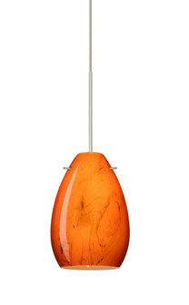 Besa Pendant Pera 6 Satin Nickel Habanero 1x50W MAX GY6.35 Base (127|XP-1713HB-SN)