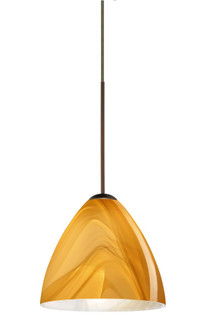 Besa Pendant Mia Bronze Honey 1x50W MAX GY6.35 Base (127|XP-1779HN-BR)