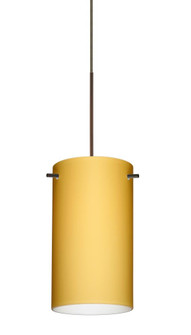 Besa Pendant Stilo 7 Bronze Vanilla Matte 1x50W GY6.35 (127|XP-4404VM-BR)