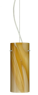 Besa Stilo 10 Cable Pendant Honey Satin Nickel 1x100W A19 (127|1KX-4123HN-SN)