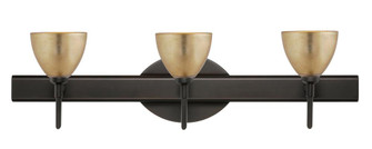 Besa Divi Wall 3SW Gold Foil Bronze 3x40W G9 (127|3SW-1758GF-BR)
