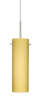 Besa Copa LED Pendant Vanilla Matte Satin Nickel 1x9W LED (127|1BT-4930VM-LED-SN)