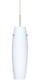 Besa Suzi 14 Pendant Opal Matte Satin Nickel 1x9W LED (127|1JC-489707-LED-SN)